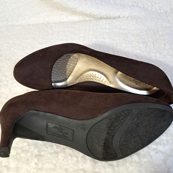 ‼️💰‼️Dexflex Comfort 10 W Brown Pumps - Picture 5 of 5